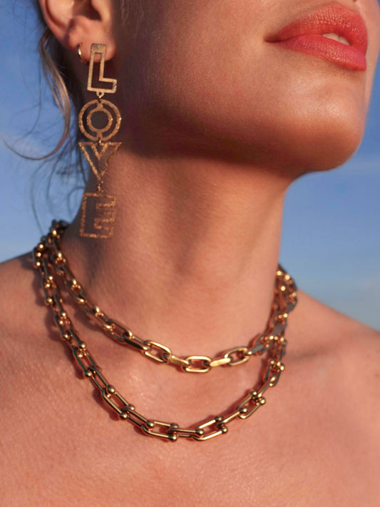 BOLD LINK NECKLACE