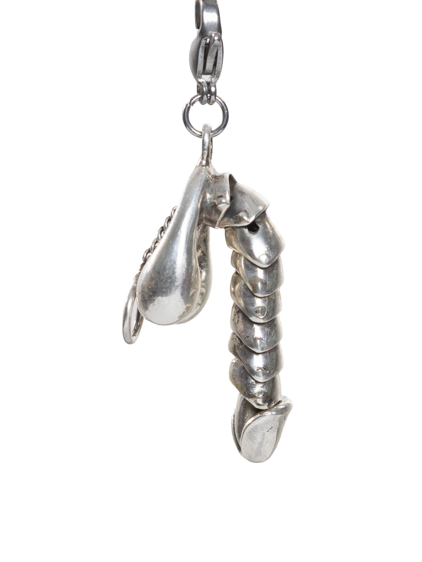 Sterling silver penis charm