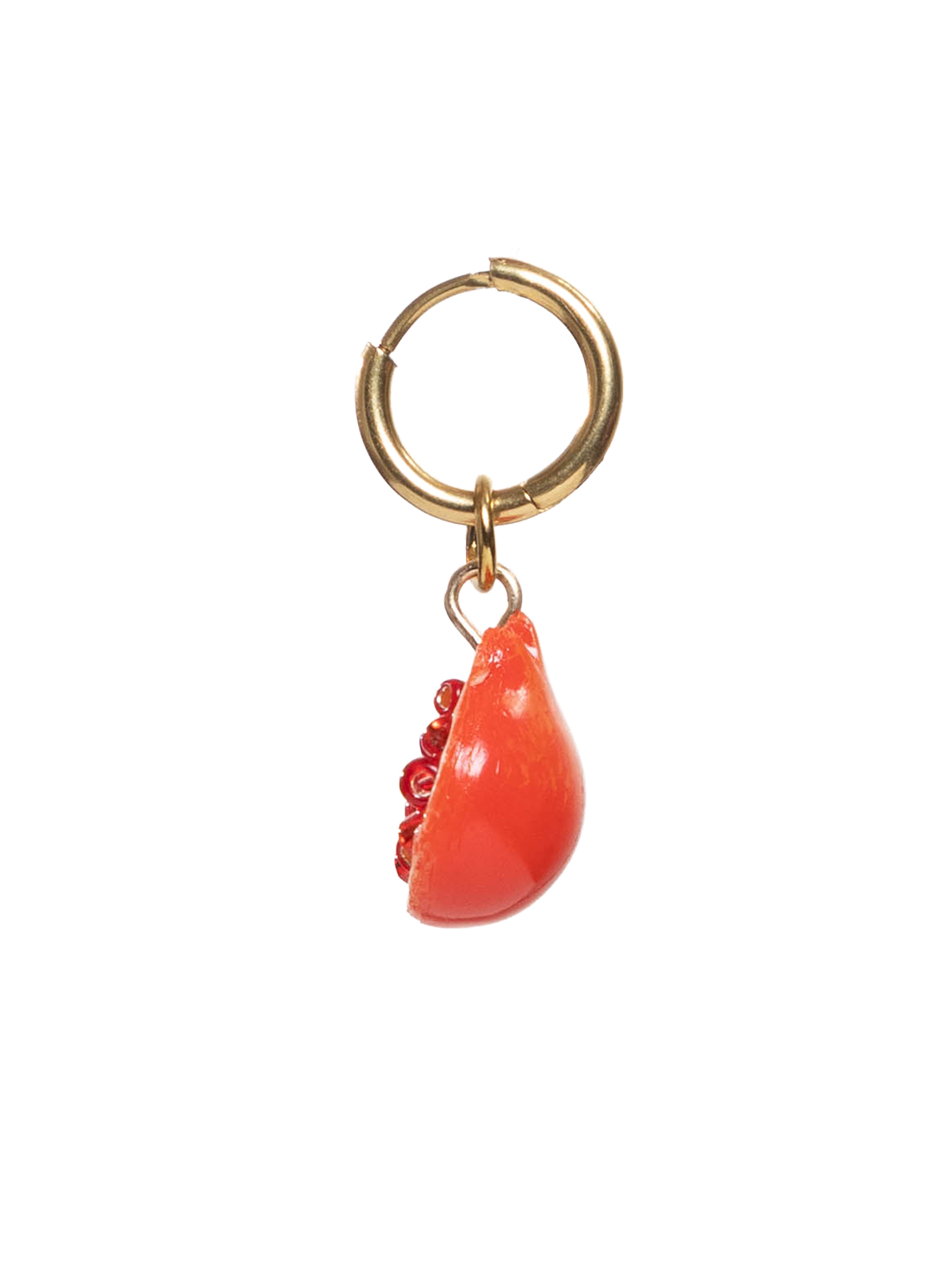 pomegranate earring