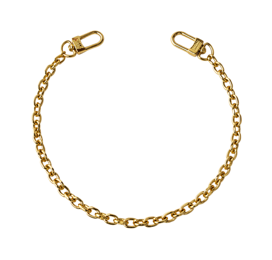 stainless steel gold bag chain