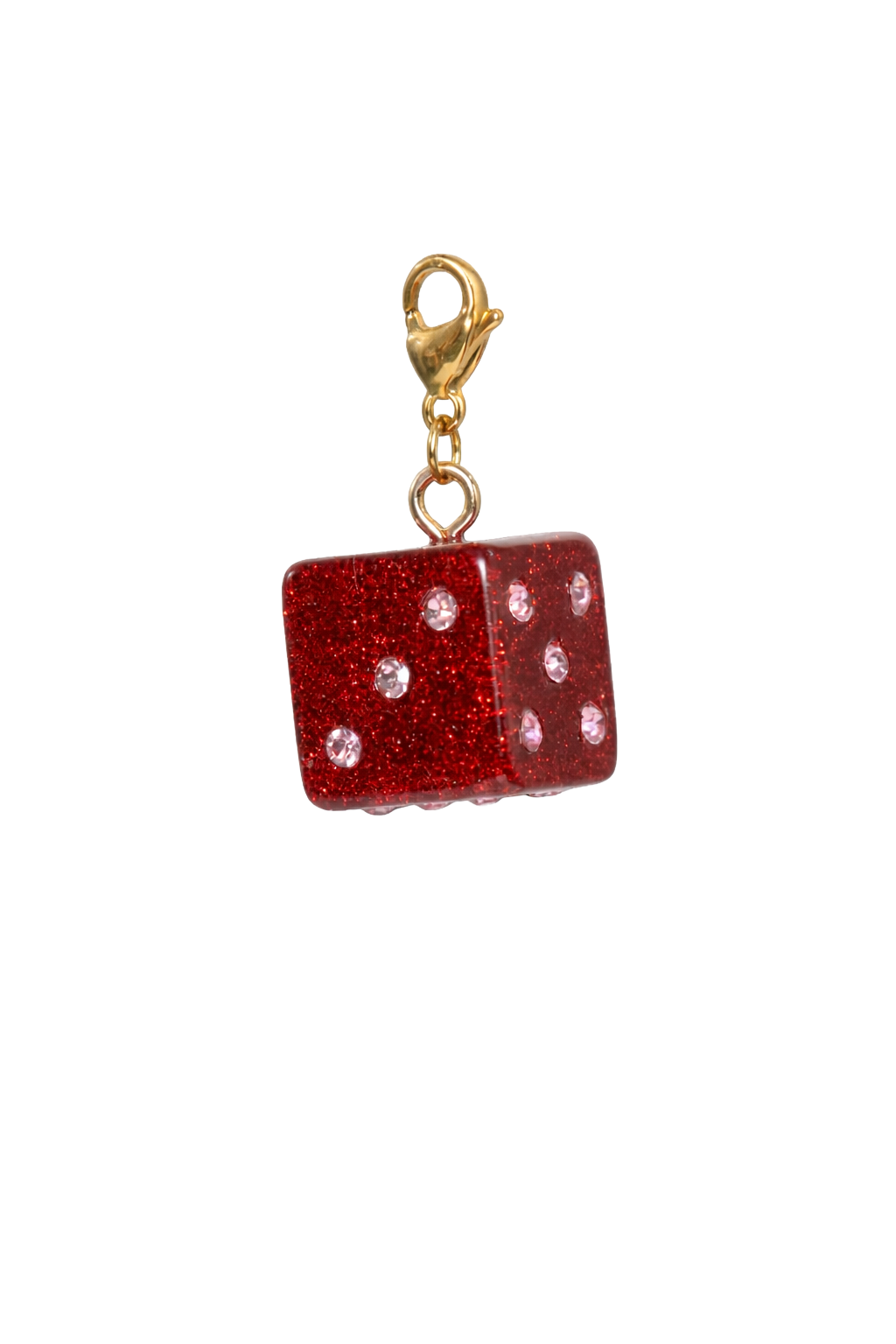 PINK DICE XL CHARM