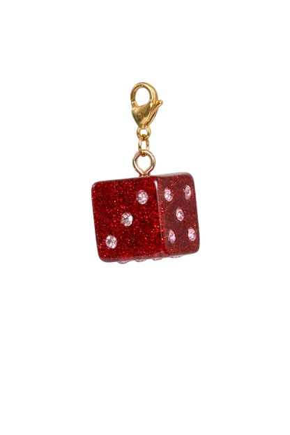 PINK DICE XL CHARM