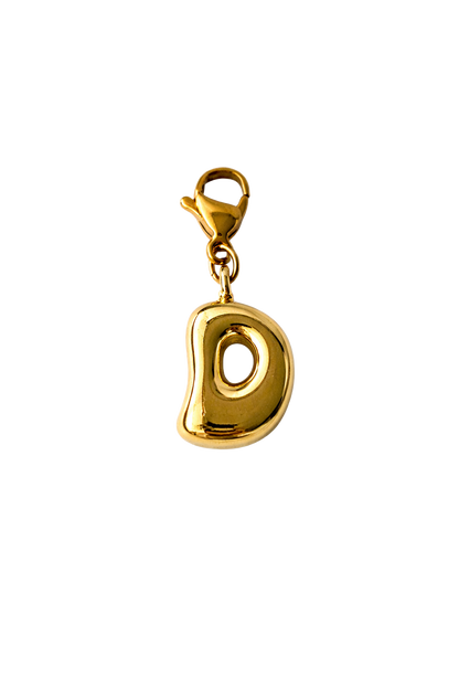 GOLD MADNESS LETTER CHARMS