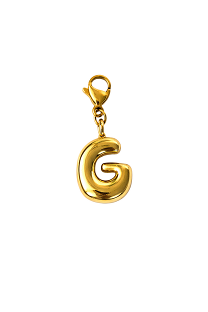 GOLD MADNESS LETTER CHARMS