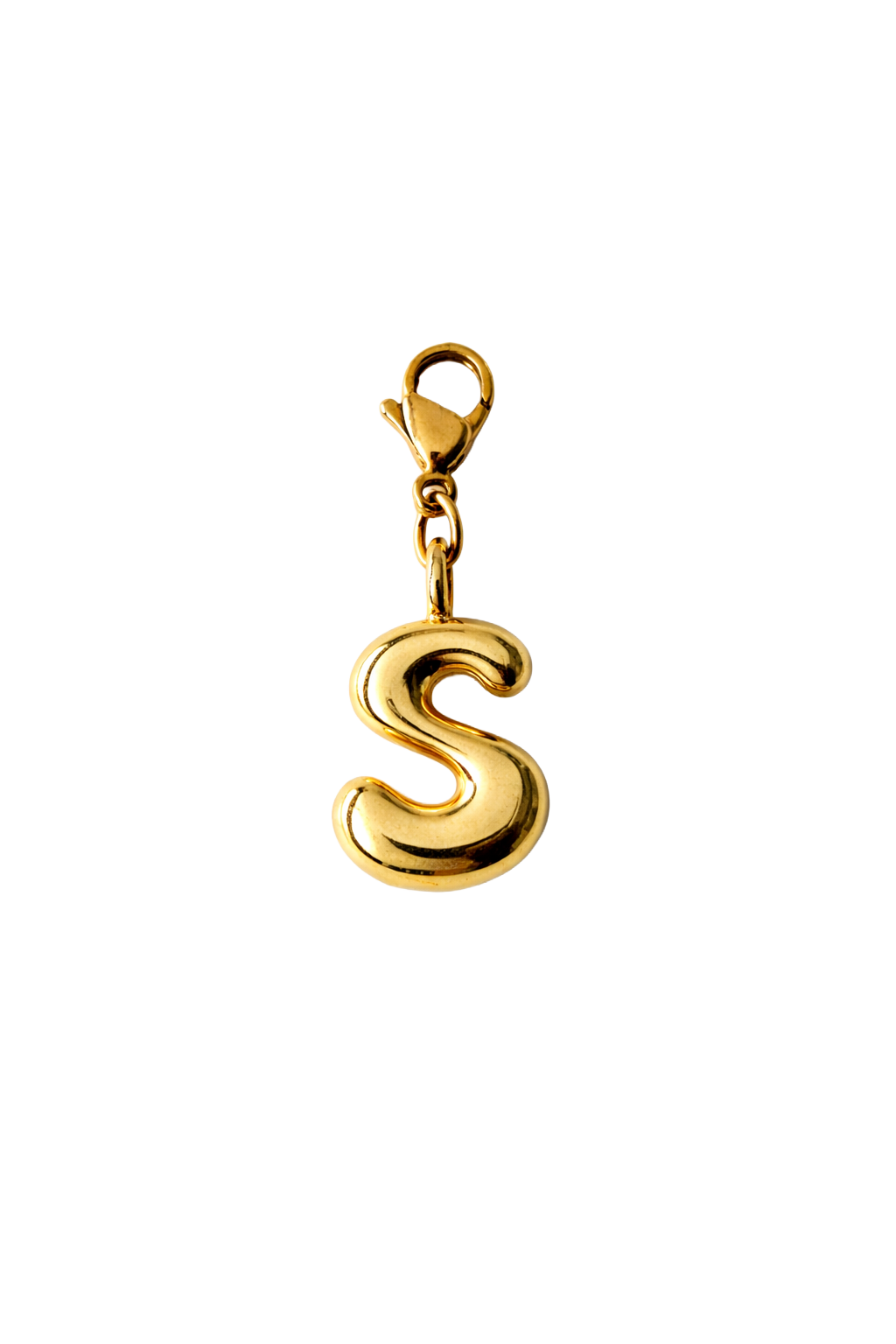GOLD MADNESS LETTER CHARMS