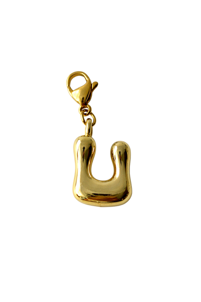GOLD MADNESS LETTER CHARMS
