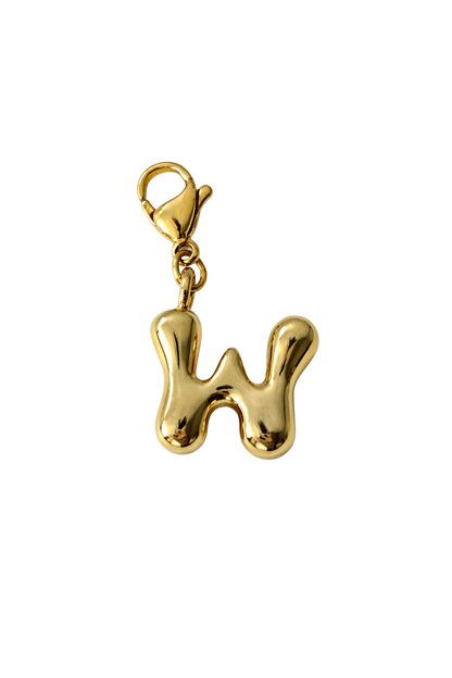 GOLD MADNESS LETTER CHARMS