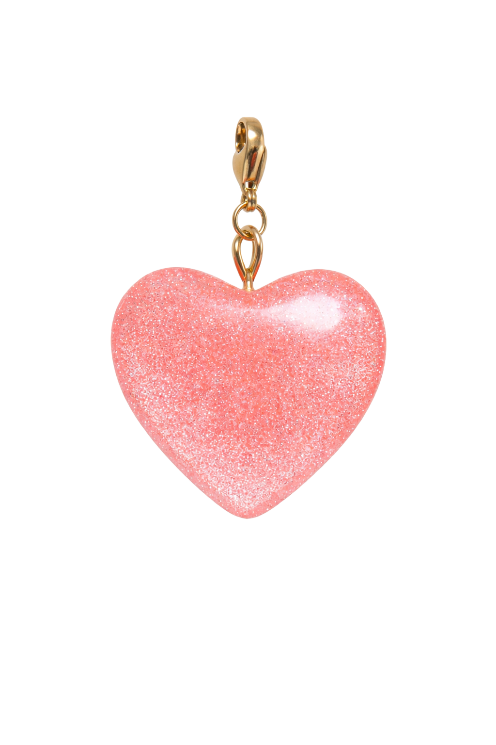 GLITTER HEART XL CHARM