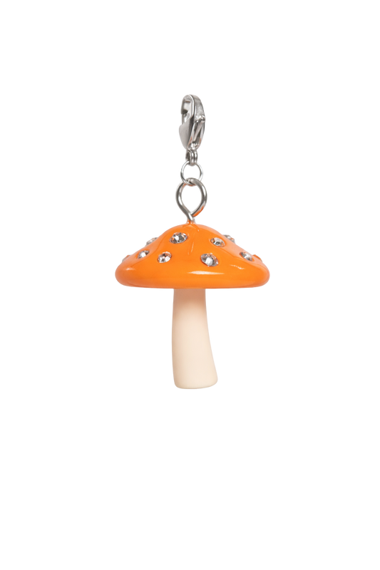 ORANGE MUSHROOM XL CHARM