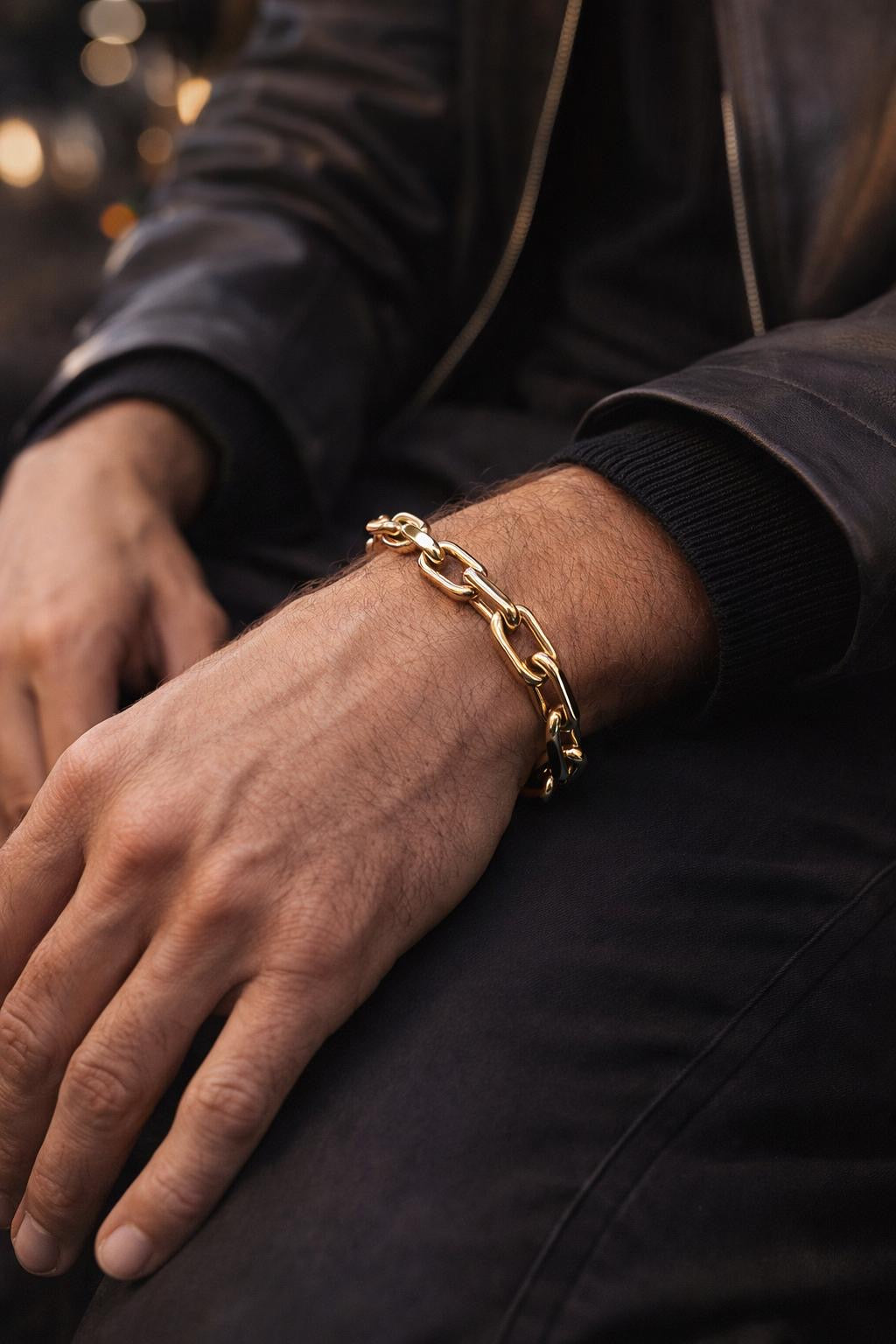 CHUNKY CHAIN BRACELET