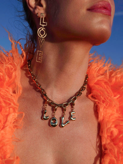 LOVE GOLD NECKLACE
