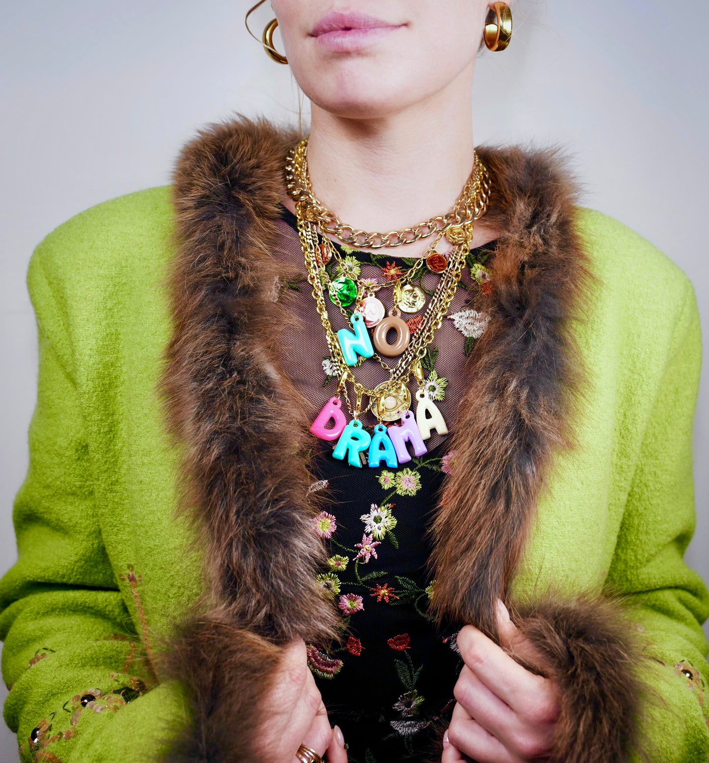 FUNKY LETTER CHARM A-M