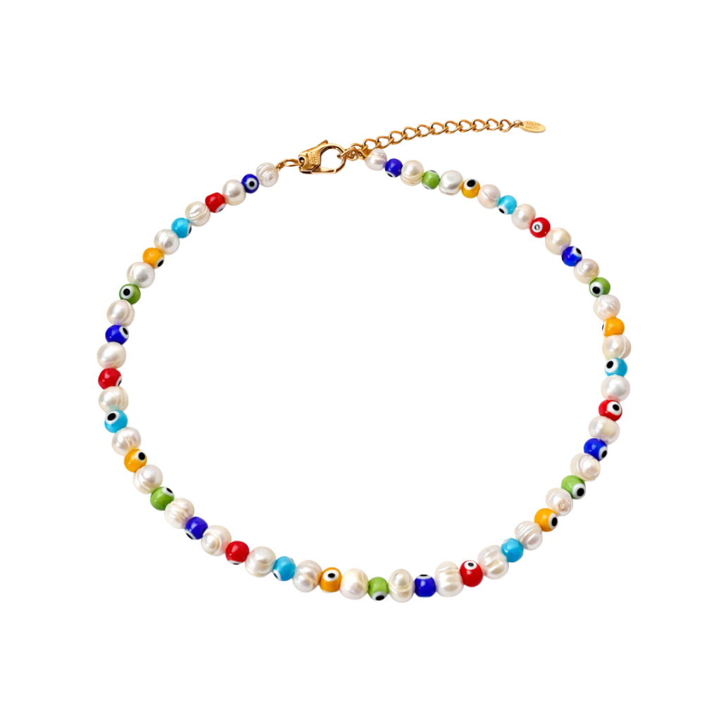 COLORFUL EYE NECKLACE