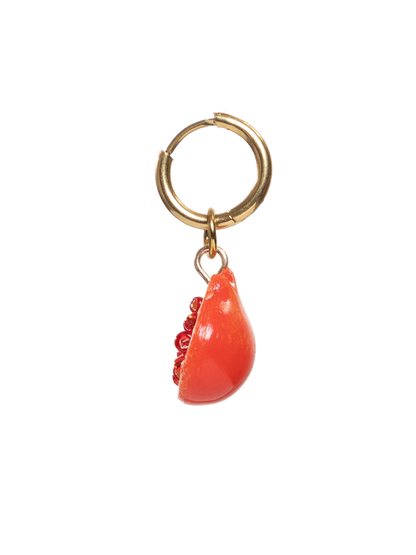 pomegranate earring
