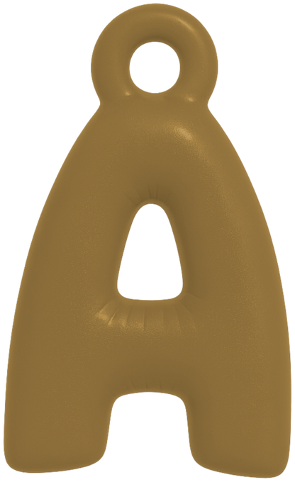 FUNKY LETTER CHARM A-M