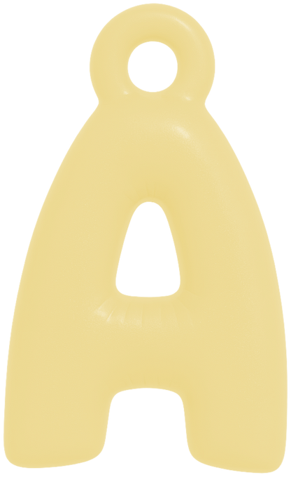 FUNKY LETTER CHARM A-M