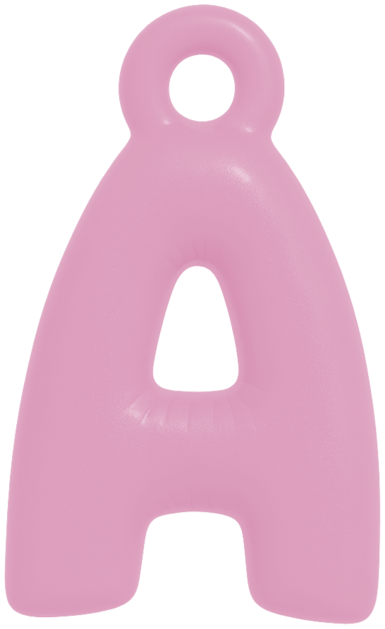 FUNKY LETTER CHARM A-M