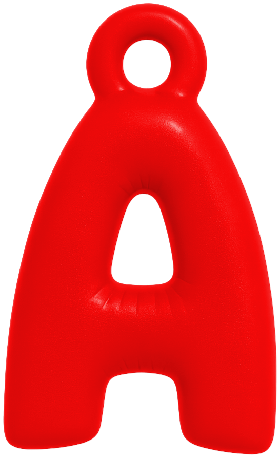 FUNKY LETTER CHARM A-M