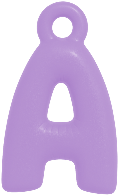 FUNKY LETTER CHARM A-M