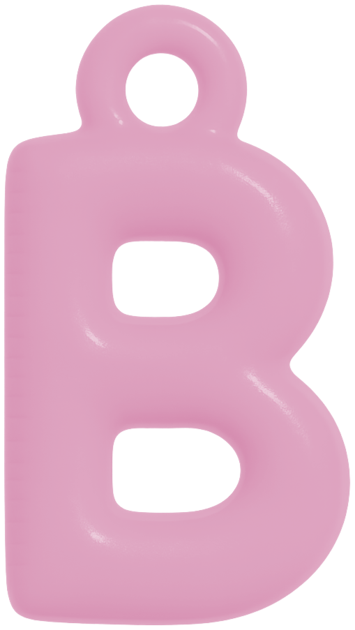 FUNKY LETTER CHARM A-M