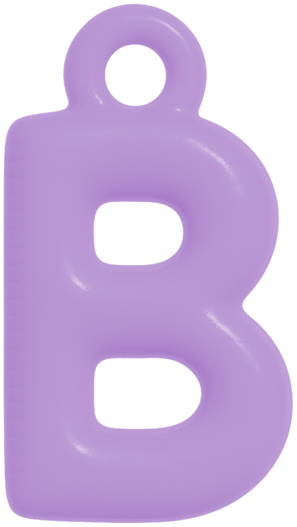 FUNKY LETTER CHARM A-M