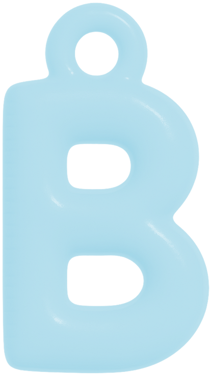 FUNKY LETTER CHARM A-M