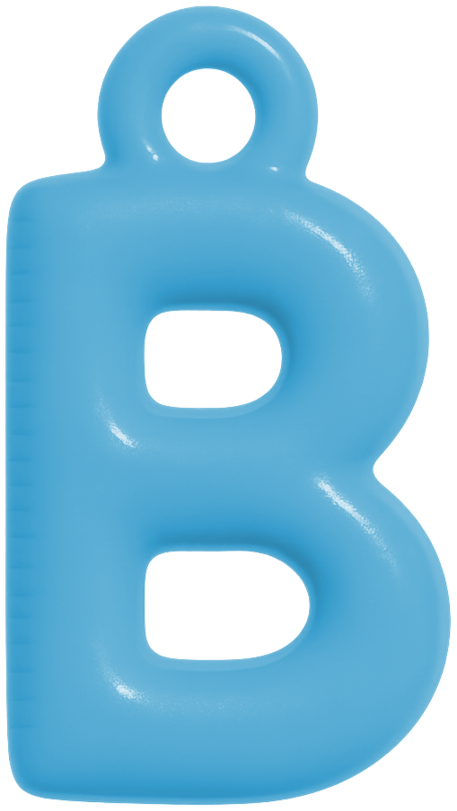 FUNKY LETTER CHARM A-M