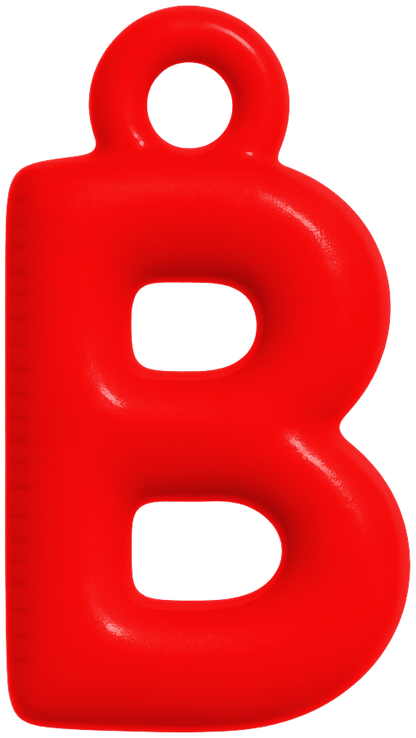 FUNKY LETTER CHARM A-M