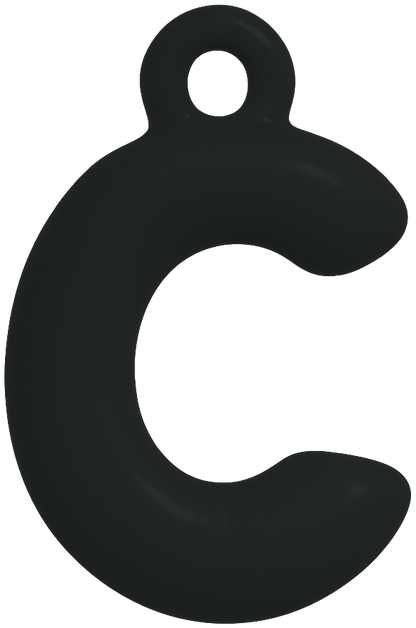 FUNKY LETTER CHARM A-M