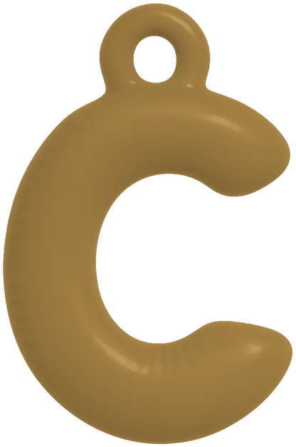 FUNKY LETTER CHARM A-M