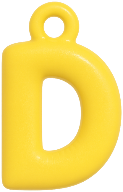 FUNKY LETTER CHARM A-M