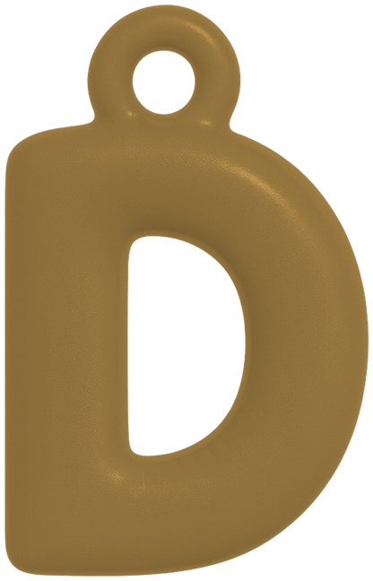 FUNKY LETTER CHARM A-M