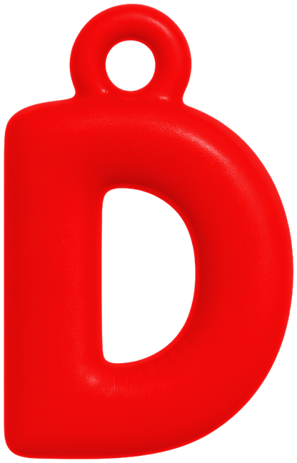 FUNKY LETTER CHARM A-M