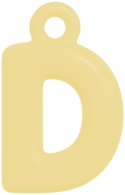 FUNKY LETTER CHARM A-M