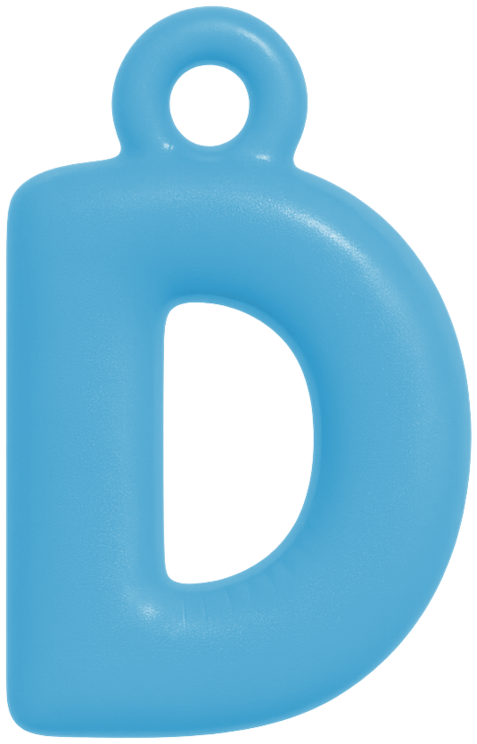 FUNKY LETTER CHARM A-M