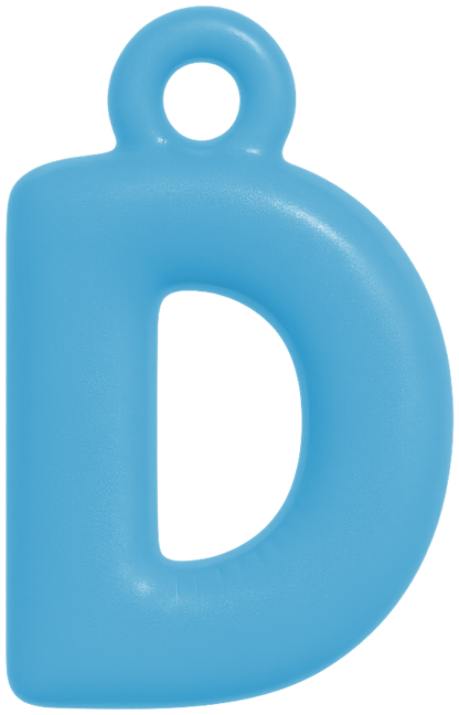 FUNKY LETTER CHARM A-M