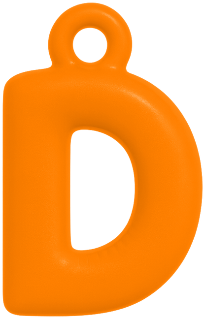 FUNKY LETTER CHARM A-M