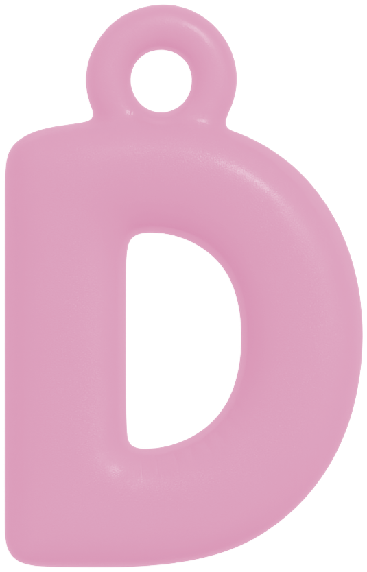 FUNKY LETTER CHARM A-M