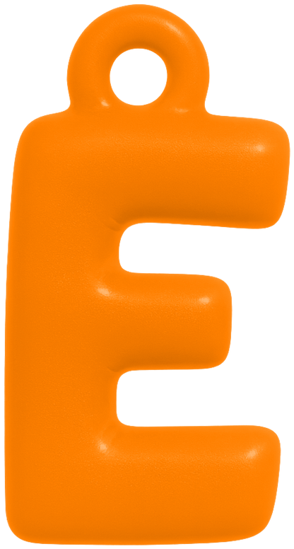 FUNKY LETTER CHARM A-M