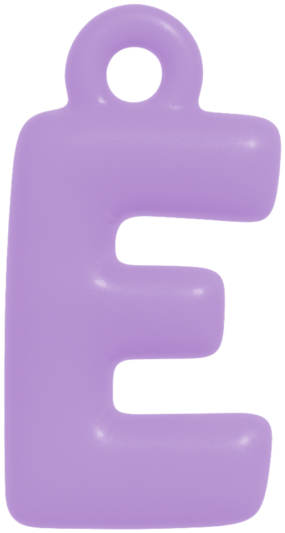 FUNKY LETTER CHARM A-M