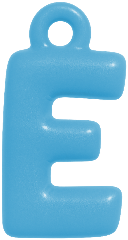 FUNKY LETTER CHARM A-M