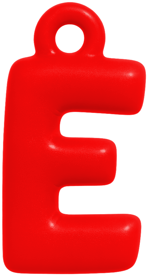 FUNKY LETTER CHARM A-M