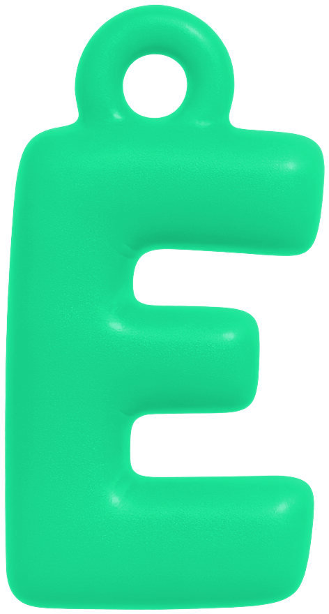 FUNKY LETTER CHARM A-M