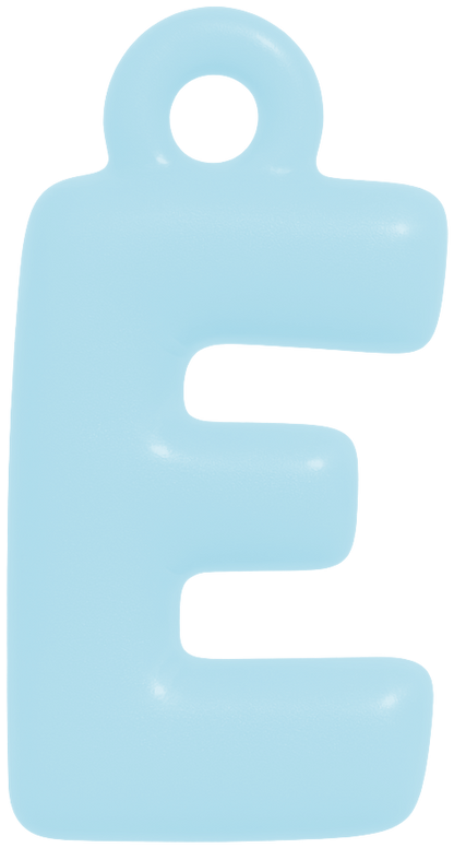 FUNKY LETTER CHARM A-M