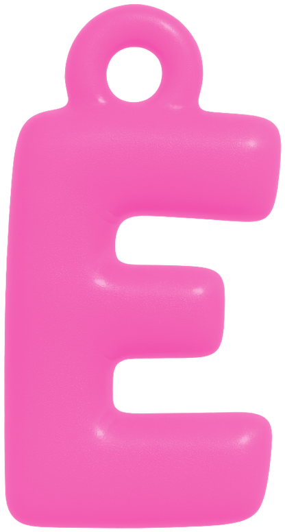 FUNKY LETTER CHARM A-M