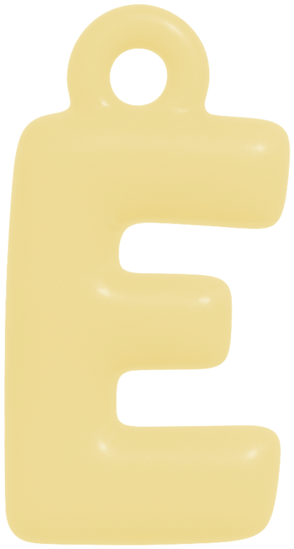 FUNKY LETTER CHARM A-M