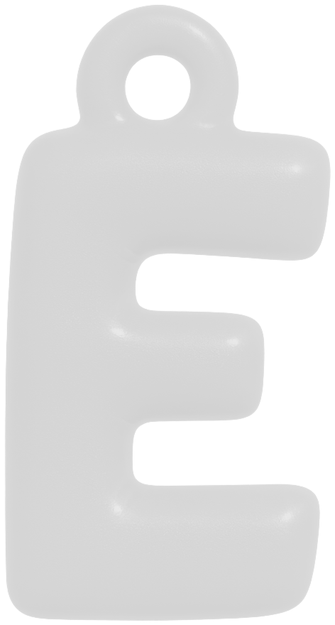 FUNKY LETTER CHARM A-M