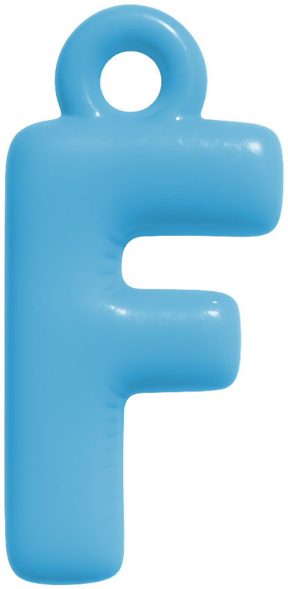 FUNKY LETTER CHARM A-M