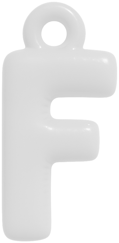 FUNKY LETTER CHARM A-M