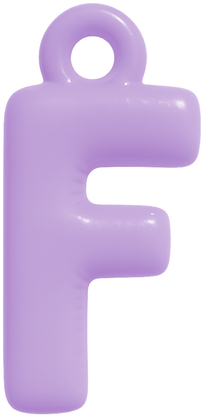 FUNKY LETTER CHARM A-M